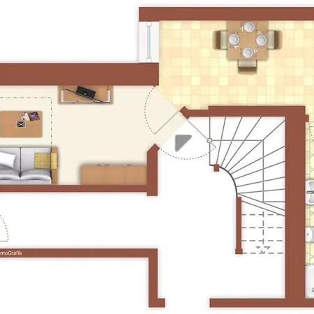 شقة Haus Stromblick, Am Strom *